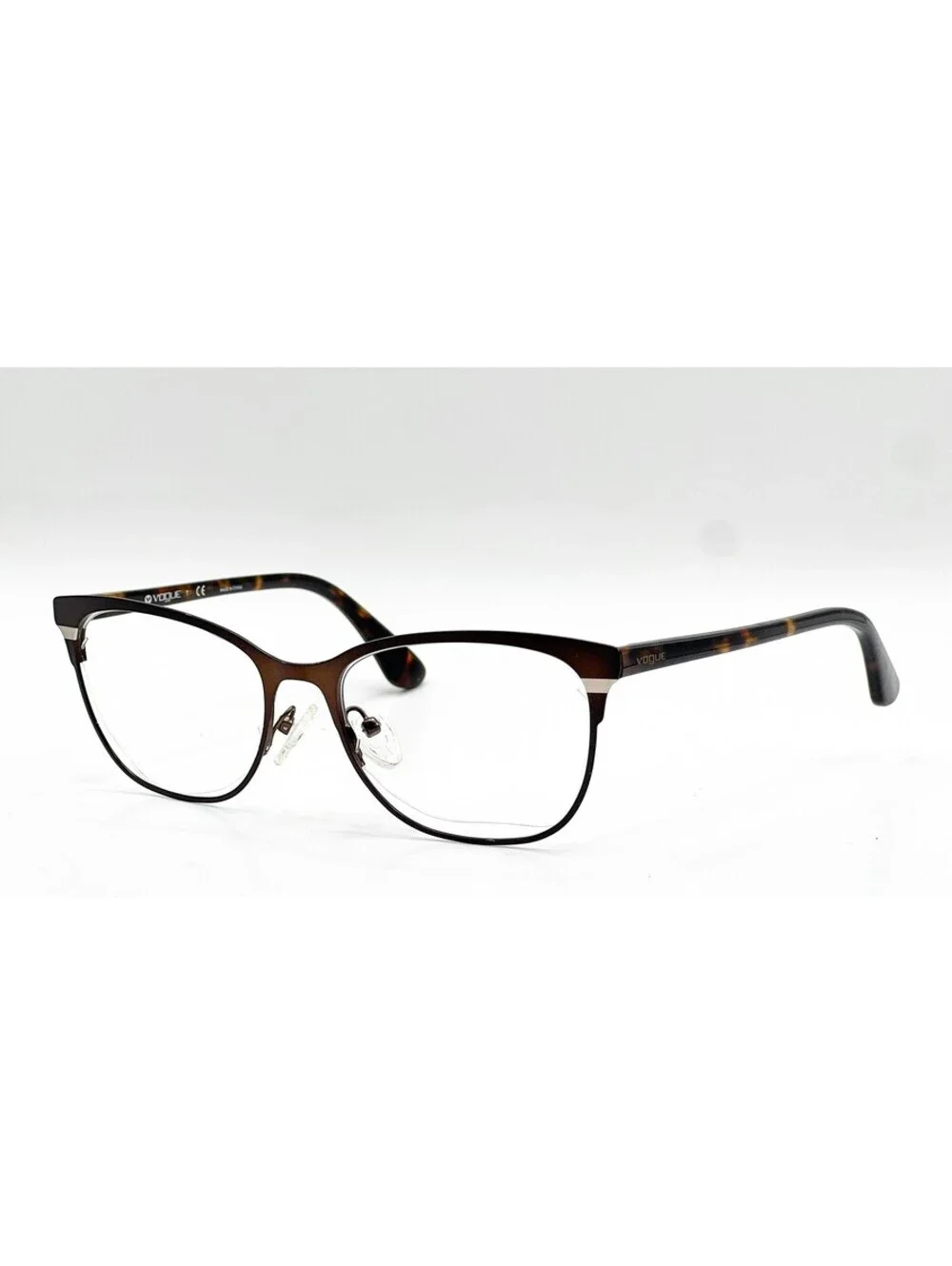 Vogue VO 3963 934-S Matte Brushed Brown Cat Eye Authentic Eyeglass Frames 53-18